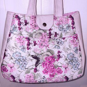 Canvas Shoulder Bag, Purse, Pocketbook, Handbag, Ethel Tote Bag, Pockets